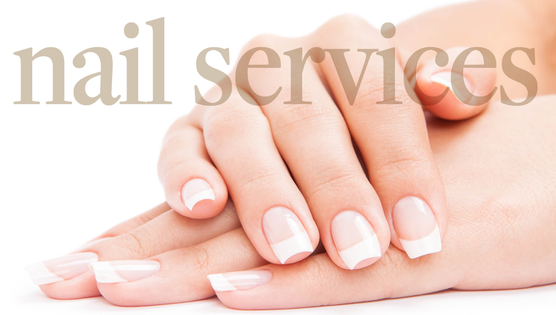 Beautiful manicured hands. Pedicure and manicure services at Spa West.