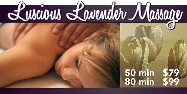 lavender massage special